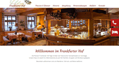 Desktop Screenshot of frankfurterhof-eschwege.de